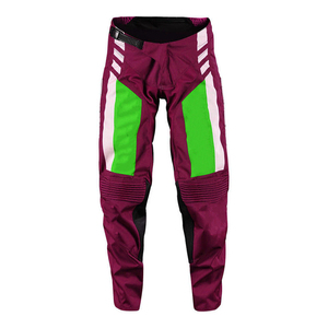 Pantalon de moto pour homme violet, color-block, séchage rapide, toutes saisons, vêtements de moto - Product Image 5