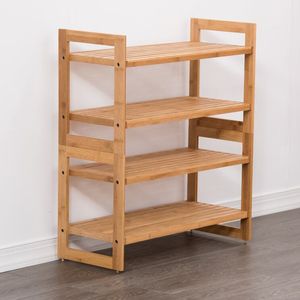 Functional Wooden <b>Shoe</b> Rack Storage Shelf With Open Design For Easy Access And Quick <b>Shoe</b> Organization - Product Image 5