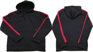 Conjunto Deportivo Personalizado para Hombre, Sudadera con Capucha y Pantalones Deportivos de Pierna Recta, con Franja Lateral, Conjunto Deportivo Grueso para Hombre - Product Image 3