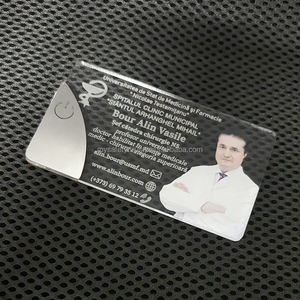 Étiquettes en PVC personnalisées lumineuses à LED, impression photo numérique, cartes promotionnelles de remerciement, nouveau produit 2026 - Product Image 3