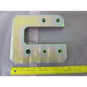 AMAT 0020-14851 <b>Block</b> - Door <b>Mounting</b> Left Hand - Trusted Global Legacy Semiconductor Equipment and Parts at - Product Image 5