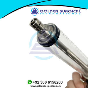 1 seringue d'injection continue pour animaux de 50 ml, tube en plastique, pistolet de vaccination automatique en acier inoxydable pour vache, cochon, mouton - Product Image 3