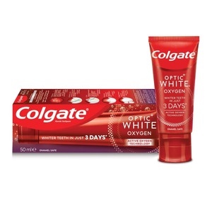 Premium Colgate Optic White <b>Toothpaste</b> Advanced Teeth Whitening Formula For Brighter Smile And Deep Stain Removal - Product Image 5