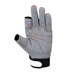 New <b>Sailing</b> Fingerless Sports Fishing <b>Gloves</b>-Breathable Non-Slip Buckle Closure Customizable Men's Outdoor <b>Gloves</b> All Seasons - Product Image 1