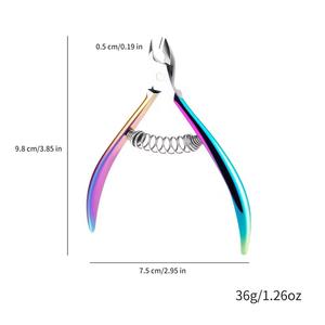 Coupe-ongles plat en acier inoxydable, lame droite, pointe acérée, durable, style simple, pour usage adulte - Product Image 6