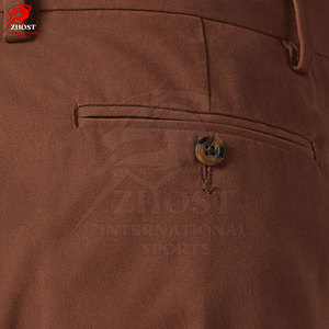 Pantalones chinos de algodón transpirable para hombre, fabricación profesional, marca personalizada, cómodos al mejor precio - Product Image 6