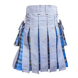 Kilt escocés tradicional para hombre, cintura ajustable, diseño plisado hecho a mano, atuendo cultural de las Tierras Altas para festivales y ceremonias - Product Image 5