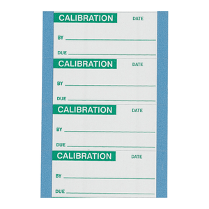 Étiquettes d'étalonnage Brady autocollantes résistantes aux UV, mates, pour équipement de laboratoire et industriel - Product Image 3