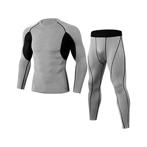Made Pakistan High Quality 100%Polyester Windproof Breathable Compression Suit Men Plus Size Print Pattern Private Label <b>Winter</b> - Product Image 1