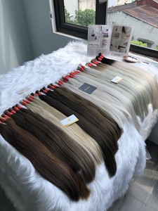 Extensions de cheveux vierges Remy en vrac de haute qualité Vietnam Colorful Wholesale Hair Material Meilleur prix pour les extensions de cheveux humains - Product Image 5