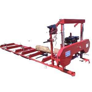 Sierra portátil de 32' de alta demanda con motor de gasolina RATO de 15HP y 420cc con arranque eléctrico y sierra de cinta - Product Image 1