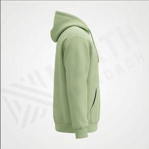 Sudadera con Capucha Personalizada con Logotipo para Hombre, Material de Mezcla de Algodón, Ajuste Cómodo, Estilo Básico, Informal para Exteriores, Gimnasio, Personalizable - Product Image 3