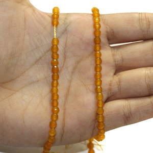 Perles rondes en pierre Zed Cut de 4 mm, perles rondes en vrac pour la fabrication de bijoux DIY, bracelets, colliers, boucles d'oreilles - Product Image 2