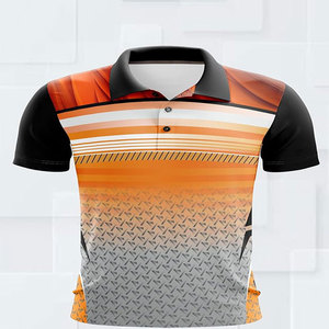 Chemise de tennis personnalisée de la meilleure qualité pour hommes, vêtements de sport par sublimation, chemise pour adulte, nom de l'équipe, personnalisables - Product Image 2