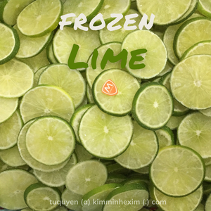Tranches de citron vert entières surgelées LQF de qualité supérieure du Vietnam, vert vif et arôme frais, emballage sous vide en vrac 10 kg - Product Image 6