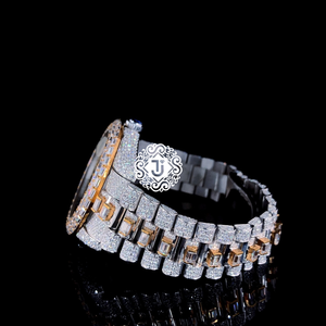 Top Selling Fully White Iced Out <b>Diamond</b> <b>Watch</b> with Full Stones For Wedding or Party Available at Export Price - Product Image 3