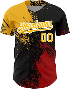 เสื้อเบสบอลแบบซับลิเมชั่นสำหรับผู้ชาย คุณภาพสูง ผลิตตามสั่ง ขายส่ง ทำจากโพลีเอสเตอร์ สำหรับทีมเยาวชนและผู้ใหญ่ พร้อมงานปักลายตาข่าย - Product Image 4