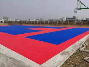 TPE Court Floor Material Interlocking Basketball Floor <b>Tile</b> - Product Image 6