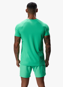 T-shirt de sport personnalisé pour homme, séchage rapide, polyester, entraînement, fitness, respirant, performance athlétique OEM - Product Image 3