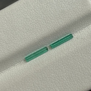 Esmeralda Verde Panjshir Fina de 0.29 Ct, Par de Gemas Naturales en Bruto para Facetado Personalizado y Joyería Fina - Product Image 4