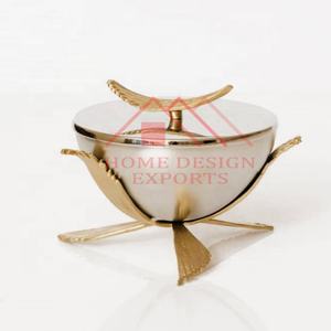 Decorative Chip & Dip Flower Bowl Set of 3 with Serving Tray/Unique Fancy Dates Bowl/Unique Dry Foods Bowl for Home Decor - Product Image 5