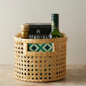 Handmade Natural Wicker Rattan Storage Bin Basket Square Shape <b>Open</b> Weave Eco Friendly Storage Basket Wholesale Bulk Supplier - Product Image 3