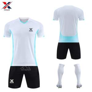 Conjunto de Fútbol de Alto Rendimiento, Secado Rápido, Transpirable, 100% Poliéster, Impresión Digital, Camisetas Deportivas de Verano, Unisex, para Adultos, Camiseta Oficial de Equipo - Product Image 6