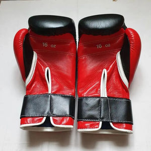 Guantes de Boxeo Profesionales de Cuero Genuino Hechos a Medida, con Cierre de Velcro, Impermeables y Transpirables, los Más Vendidos - Product Image 2