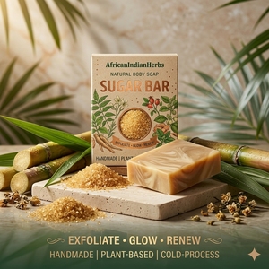 Savon de Bain Quotidien au Sucre – Nettoyant Corporel Naturel – Formule Douce pour les Soins de la Peau – Mousse Crémeuse – Texture Lisse – Expérience de Bain Apaisante - Product Image 1