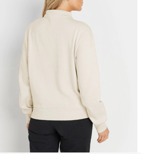 Sweat-shirts à capuche d'hiver unis à coupe oversize, en tricot polyester/coton, à manches raglan, effet délavé à l'acide, avec empiècements frontaux, du fabricant - Product Image 2