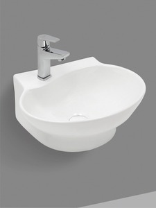 Oval Counter MountedCeramic Lavatory <b>Basin</b> Elegant Porcelain Above Counter Bathroom Sink Luxury Hand PongoWash Vessel Bowl <b>basin</b> - Product Image 1