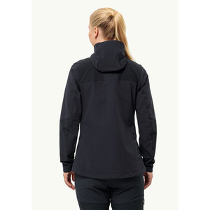 Chaqueta Softshell con Capucha para Mujer, Personalizada al por Mayor, Impermeable, de Manga Larga, para Invierno, por Star Crystal Enterprises - Product Image 2