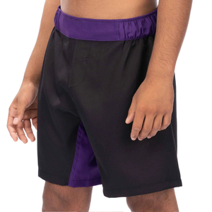 Shorts de grappling MMA personnalisés de haute qualité en gros avec impression numérique, légers, à séchage rapide, respirants, 100% polyester pour hommes - Product Image 3