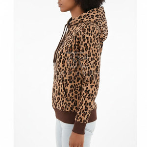 Servicio OEM, Sudaderas con Estampado para Mujer, Venta al por Mayor, Cálidas para Invierno, Transpirables, con Capucha y Logotipo Frontal, 100% Algodón, Ropa Urbana Impermeable - Product Image 2