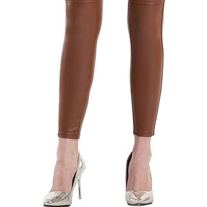 Hot Selling Winter Genuine Leather Eco-Friendly Windproof Streetwear High Waist Pencil Pants Jogger <b>Legging</b> Trousers for Women - Product Image 6