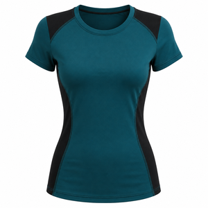 Meilleures ventes Services OEM personnalisés Dernier style T-shirts respirants pour femmes Vêtements décontractés T-shirts légers imprimés pour femmes Couleur blanche - Product Image 4