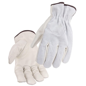 Whole Sale Cowhide Grain & Split Leather Driving <b>Gloves</b> Industrial Safety Hand Protection Heat Resistant Household <b>Gloves</b> - Product Image 1