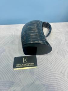 Tasse en corne de buffle, mug à boire en corne de buffle, tasse en corne naturelle, mug à bière en corne de buffle, mug en corne viking - Product Image 5
