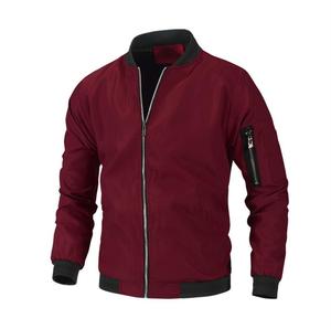 Chaqueta Bomber Moderna para Hombre con Logotipo Personalizado OEM ODM, Estilo Urbano, para Invierno, Gimnasio, Deportes, Casual, Cómoda, Anti-UV - Product Image 3