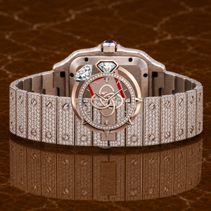Wholesale Moissanite <b>Diamond</b> <b>Watch</b> Men Full Pave VVS Stone Bracelet <b>Watch</b> - Product Image 4