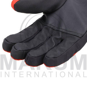 Waterproof Full-Finger Leather <b>Ski</b> & Snowboarding Gloves Unisex Adjustable Wrist Strap Customizable Color/Logo - Product Image 3