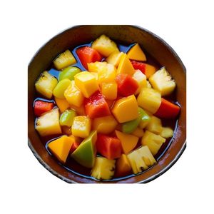 Fabricante de Vietnam Ofrece Frutas Tropicales Mixtas Enlatadas en Oferta, en Presentaciones de 20oz/30oz/A10 - Product Image 1