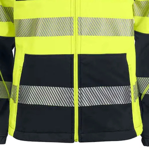 Chaqueta de Seguridad Profesional de Alta Visibilidad Reflectante con Cremallera Frontal, Máxima Protección, Cómoda y Ligera - Product Image 3