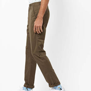 Pantalón Chino de Algodón Sólido para Hombre, Pantalones Casuales a la Moda, Venta al Por Mayor, Calidad Orientada a la Exportación, Algodón Premium, Nueva Edición - Product Image 3