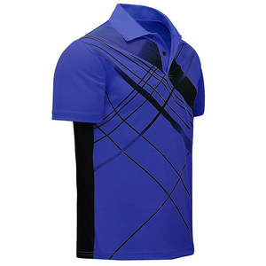 Polo de Cuello Alto Personalizado de Alta Calidad de 200g, Polo de Golf con Logotipo Personalizado para Hombre, Camiseta con Cuello Redondo - Product Image 3