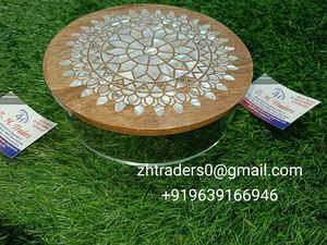 Caja de Regalo Decorativa de Acrílico Transparente Imperial Heritage con Tapa con Incrustaciones de Nácar Tradicional, Cestas para Eid y Celebraciones - Product Image 3