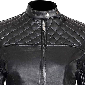 Outdoor Casual Wear Women <b>Leather</b> Jacket <b>Top</b> Seller Women Breathable Winter <b>Leather</b> Jackets In Bulk Quantity - Product Image 4