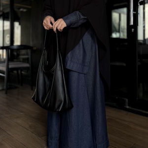 Women's Zipper Denim Top & Skirt Set Chic & Stylish Outfit - Product Image 4