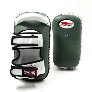 Professional Adjustable Hook & Loop Closure Genuine Cowhide Leather Adult Training MMA Muay Thai <b>Kick</b> Pads <b>Shields</b> - Product Image 1