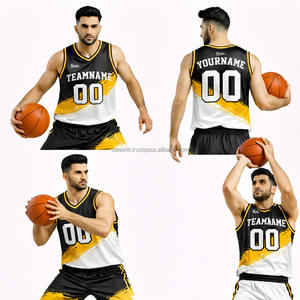 Uniforme de Baloncesto para Adultos de Alta Calidad, Personalizable, Ropa Deportiva de Poliéster, Transpirable, de Secado Rápido, Unisex, con Impresión Digital - Product Image 3